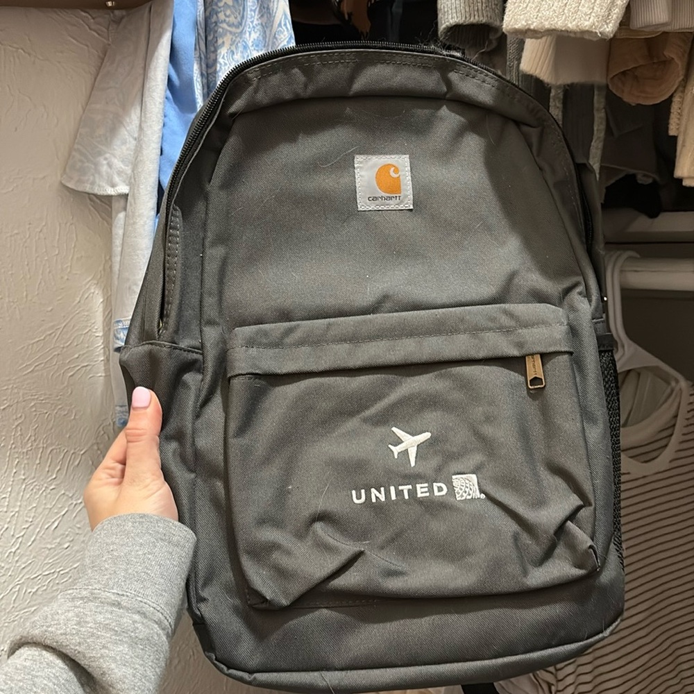 United Airlines Carhartt Backpack NWOT